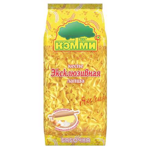 Лапша Кэмми бабочка яичная эксклюзивная 250 гр