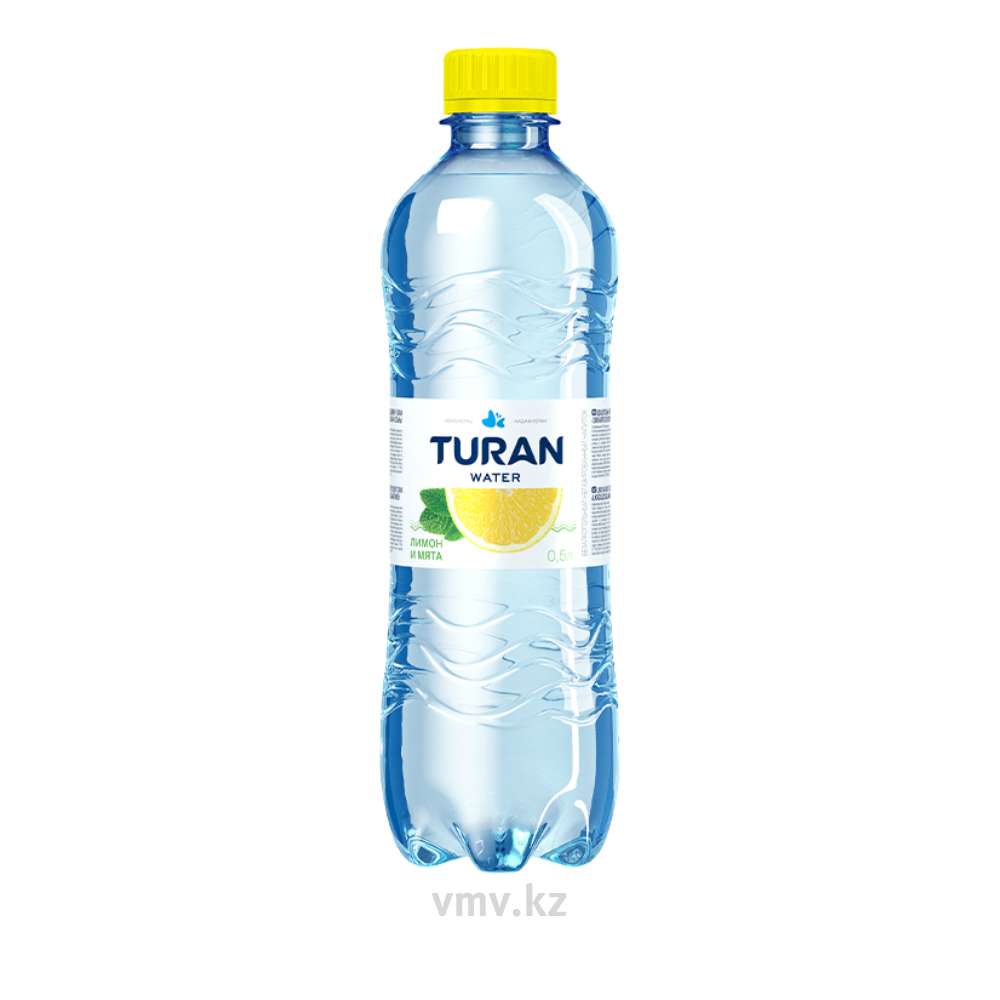 Вода TURAN WATER Со вкусом Лимона 0,5 л