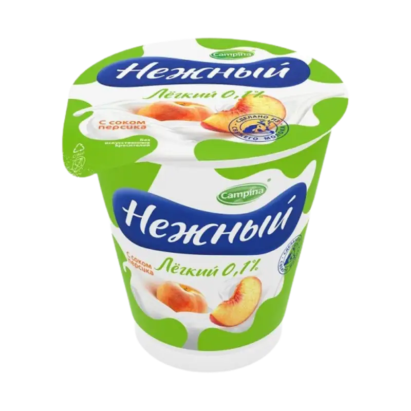 ЙОГУРТ CAMPINA НЕЖНЫЙ ЛАЙТ 0,1%/320 гр