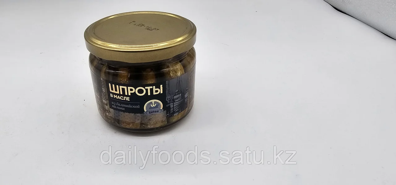 Istor" Шпроты в масле из балтийской кильки 270гр