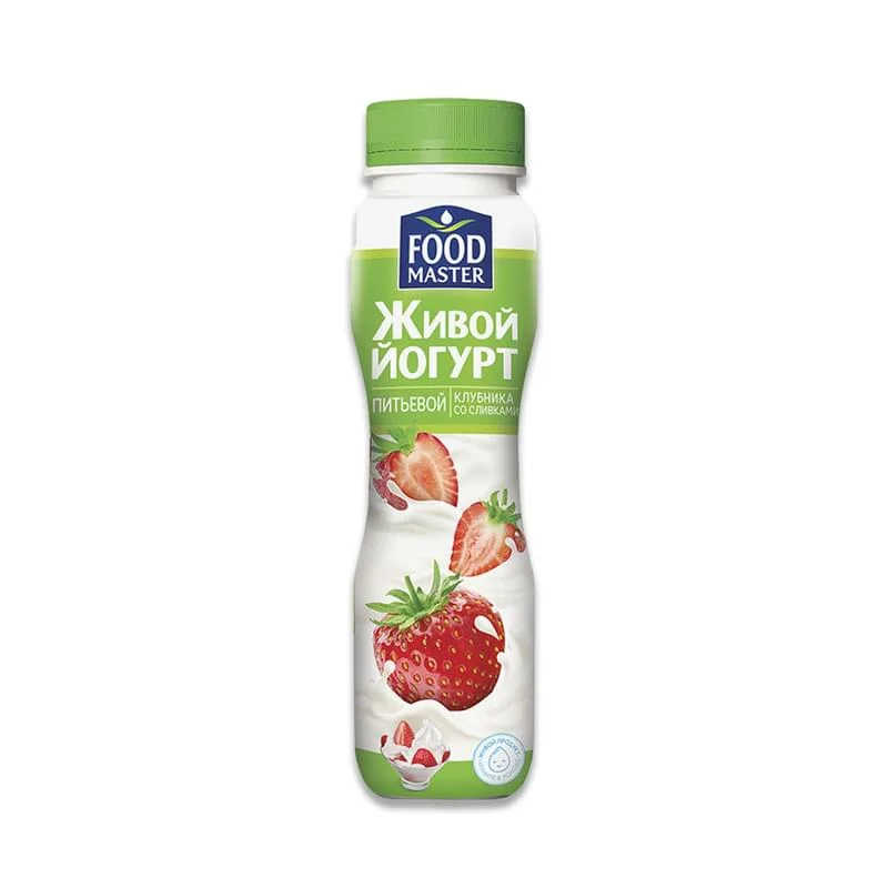 Йогурт питьевой Food Master 1% 280 г