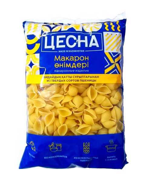 макароны Цесна ракушки 400 гр