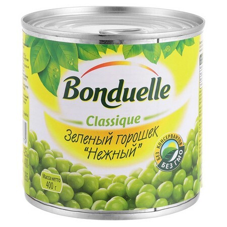 ГОРОШЕК BONDUELLE 400 гр