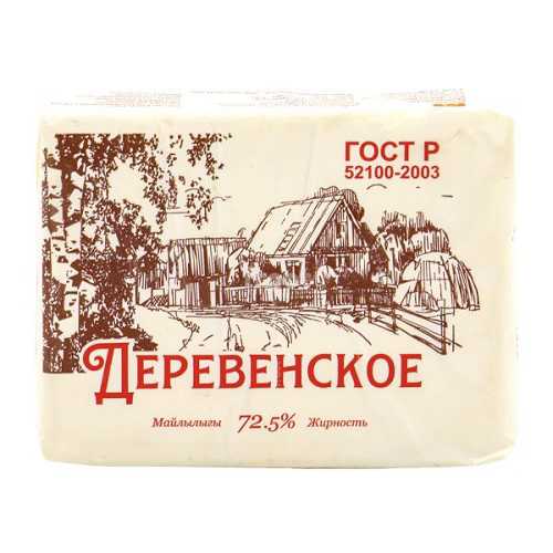 Масло Деревенское 72,5% 180 гр