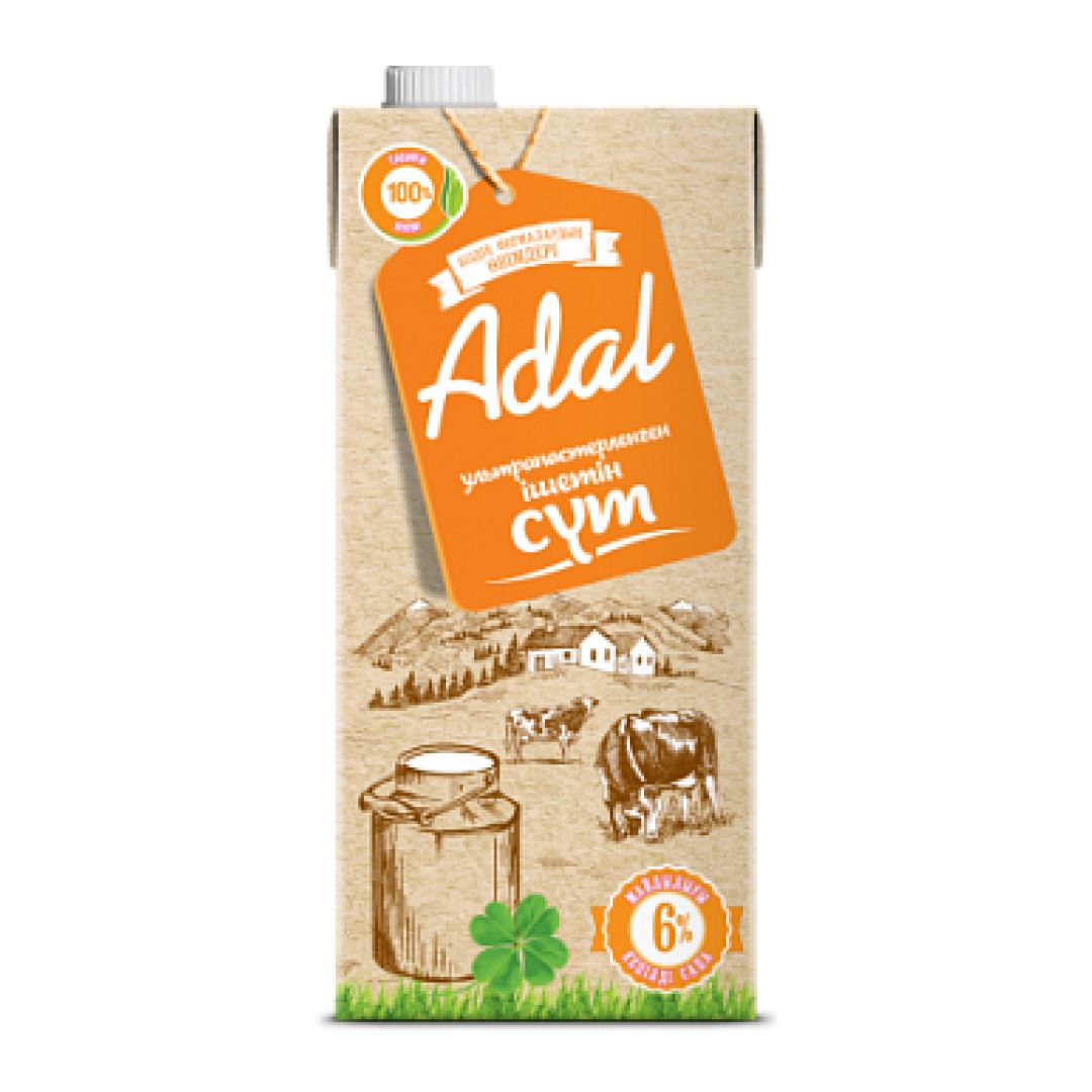 молоко Adal 6% 1 л