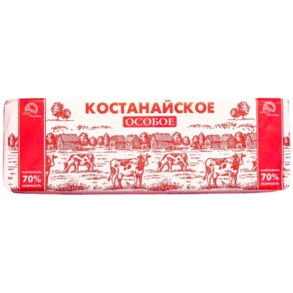 Масло сливочное Костанайское особое 70% 400 гр