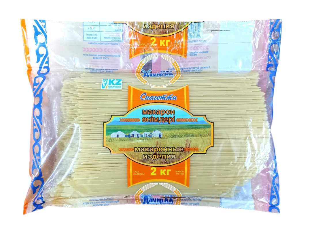 макароны Дамир АА спагетти 2 кг