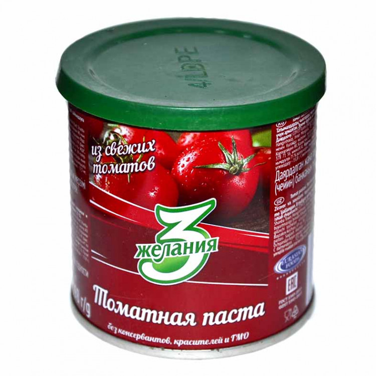 Томатная паста «3 желания», 198 г