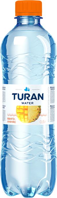 ВОДА TURAN 0,5 Л СО ВКУСОМ МАНГО И АНАНАС