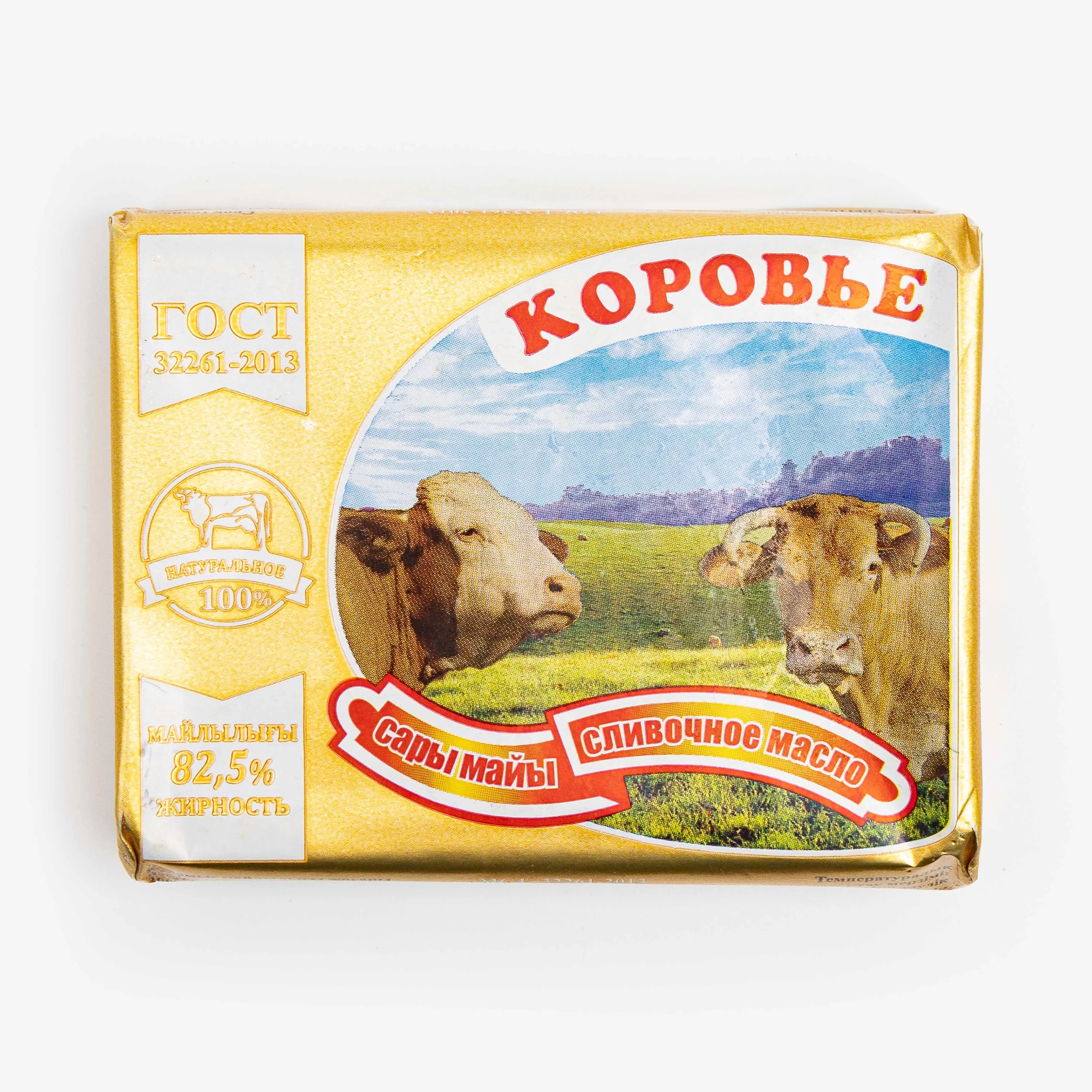 Масло Масло-Дел сливочное Коровье 82,5% 180 г