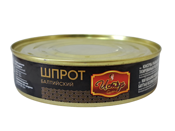 Шпроты в масле "ИСТОР"