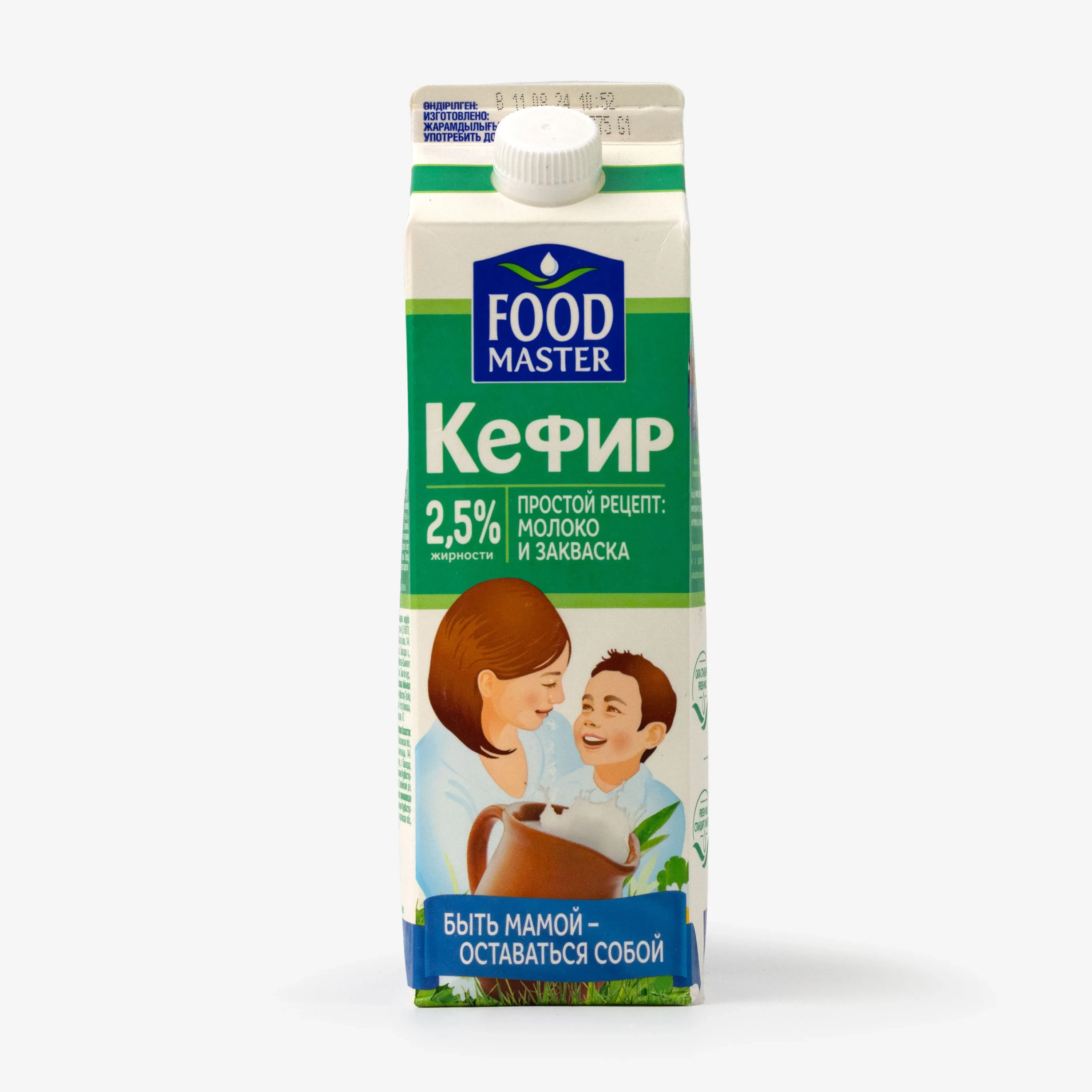 Кефир Food Master 2,5% т/п 1 л