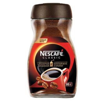 Кофе Nescafe Classic 95 г, стеклянная банка