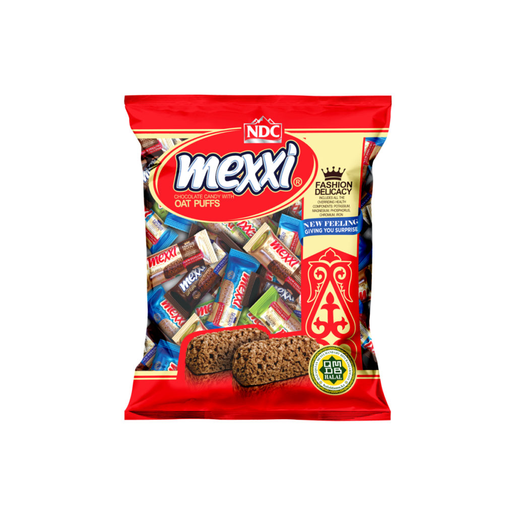 Конфеты мультизлаковые в шоколадной глазури Mexxi 450 гр
