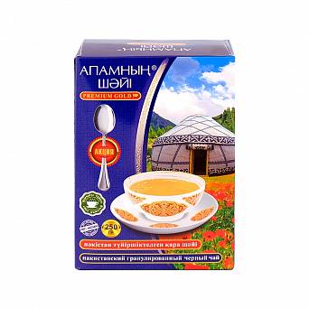 Апамның шәйі черный чай гранулированный 250 гр