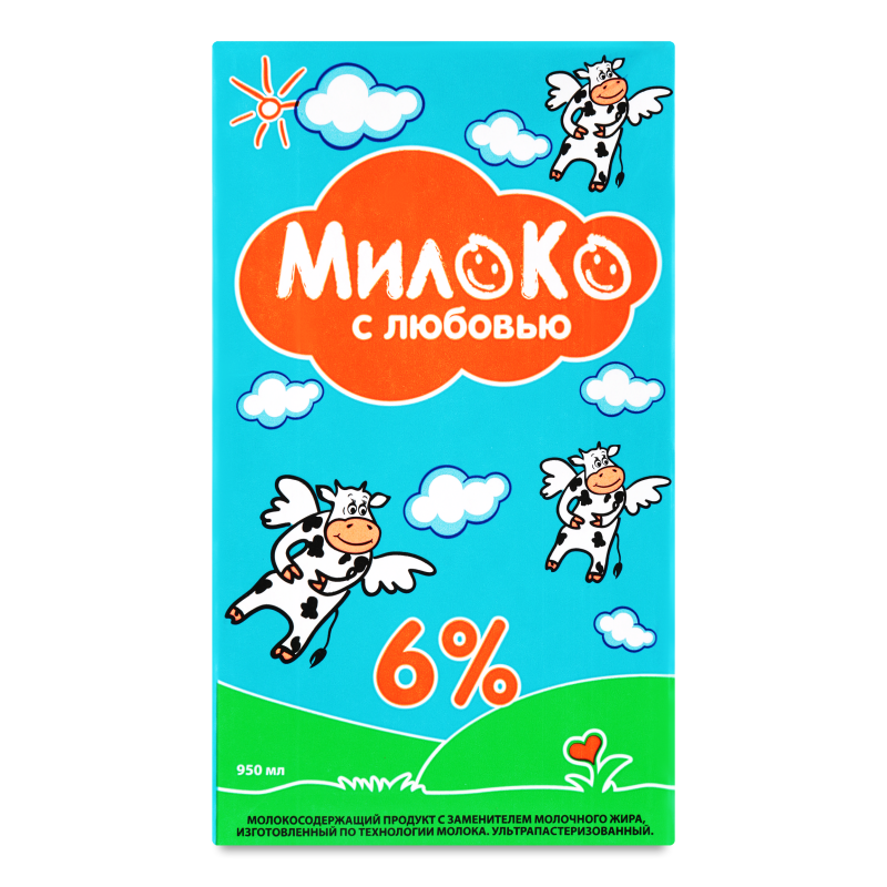 молоко МИЛАКО 6%